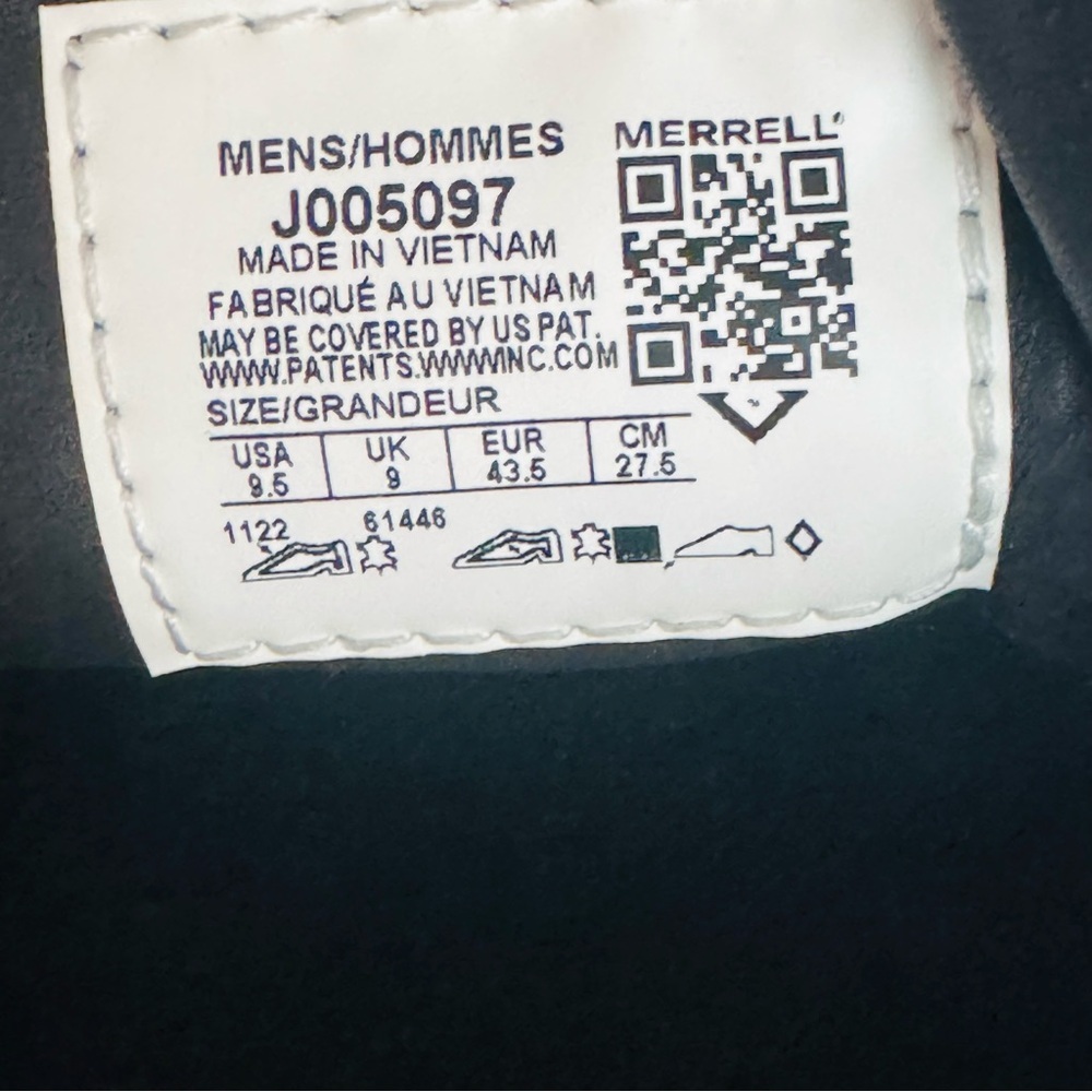 Womens Merrell MQM Ace LTR FP 1TRL Trail Running shoes, size 9.5 J005097 new - Picture 8 of 8